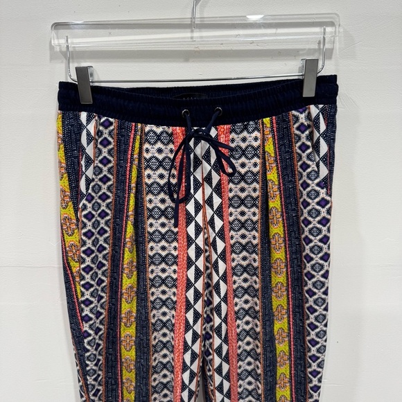 Anthropologie Sanctuary Colorful Printed Drawstring Lightweight Pants XS - Picture 3 of 7